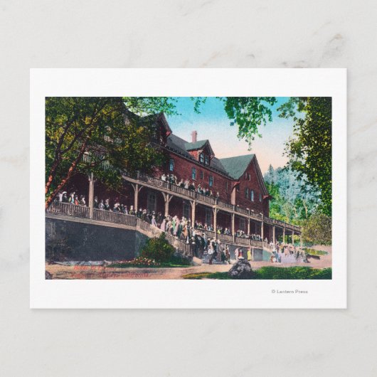 Buiten Uitzicht van het Hotel El Portal Briefkaart (Voorkant)