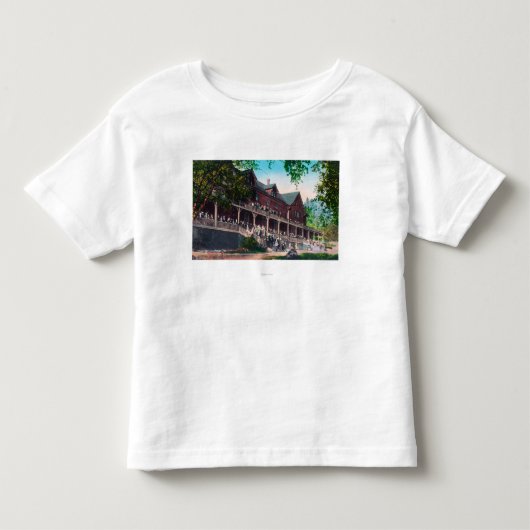 Buiten Uitzicht van het Hotel El Portal Kinder Shirts (Voorkant)