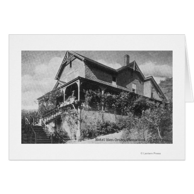 Buiten Uitzicht van het Hotel Glen Orchy (Voorkant Horizontaal)