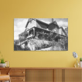 Buiten Uitzicht van het Hotel Glen Orchy Canvas Afdruk (Insitu (Woonkamer))