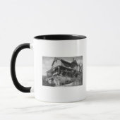 Buiten Uitzicht van het Hotel Glen Orchy Mok (Links)