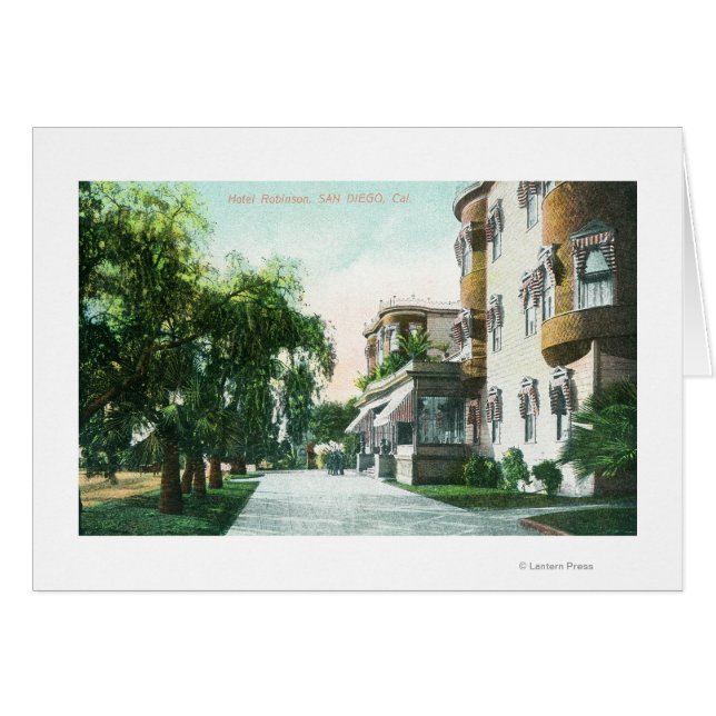 Buiten Uitzicht van het Hotel Robinson (Voorkant Horizontaal)