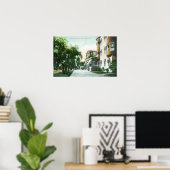 Buiten Uitzicht van het Hotel Robinson Poster (Thuiskantoor)