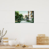 Buiten Uitzicht van het Hotel Robinson Poster (Keuken)