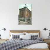 Buiten Uitzicht van het Hotel Rochester Canvas Afdruk (Insitu (Slaapkamer))