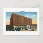 Buiten Uitzicht van het Hotel Saranac Briefkaart (Voorkant)