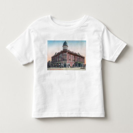 Buiten Uitzicht van het Hotel Stewart Kinder Shirts (Voorkant)