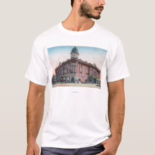 Buiten Uitzicht van het Hotel Stewart T-shirt