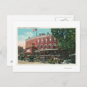 Buiten Uitzicht van het Hotel Witherill Briefkaart (Voorkant / Achterkant)