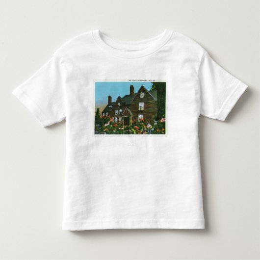 Buiten Uitzicht van het House of Seven Gables Kinder Shirts (Voorkant)