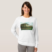 Buiten Uitzicht van het Huis van de vier winden T-shirt (Voorkant volledig)