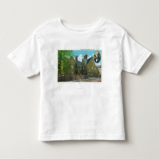 Buiten Uitzicht van het Huis van Zeven Kabels # 2 Kinder Shirts (Voorkant)
