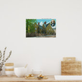 Buiten Uitzicht van het Huis van Zeven Kabels # 2 Poster (Keuken)