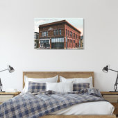 Buiten Uitzicht van het IOOF-gebouw Canvas Afdruk (Insitu (Slaapkamer))