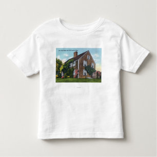 Buiten Uitzicht van het John Alden House Kinder Shirts