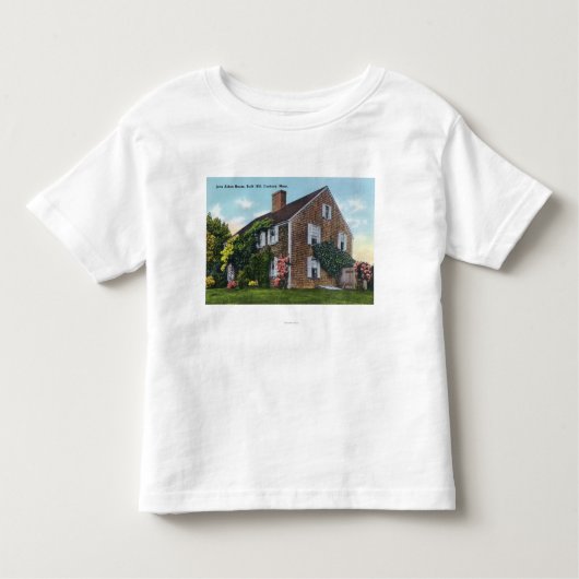 Buiten Uitzicht van het John Alden House Kinder Shirts (Voorkant)