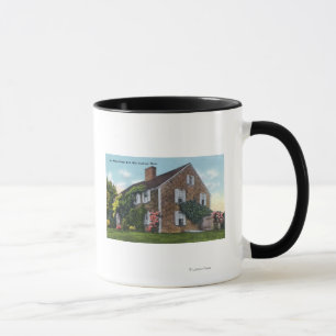 Buiten Uitzicht van het John Alden House Mok