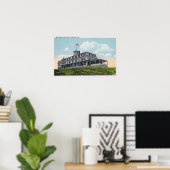 Buiten Uitzicht van het Klantenhotel van het Bald Poster (Thuiskantoor)