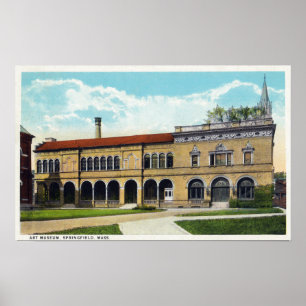 Buiten Uitzicht van het Kunstmuseum 2 Poster