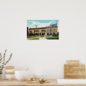 Buiten Uitzicht van het Kunstmuseum 2 Poster (Keuken)