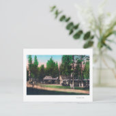 Buiten Uitzicht van het Loch Lomond Resort Briefkaart (Staand voorkant)