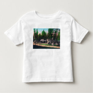 Buiten Uitzicht van het Loch Lomond Resort Kinder Shirts