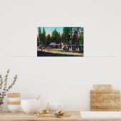Buiten Uitzicht van het Loch Lomond Resort Poster (Keuken)