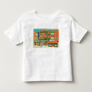 Buiten Uitzicht van het Mandarijnentheater Kinder Shirts
