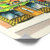 Buiten Uitzicht van het Mandarijnentheater Poster (Hoek)