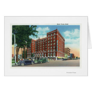 Buiten Uitzicht van het Mark Twain Hotel