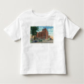 Buiten Uitzicht van het Mark Twain Hotel Kinder Shirts (Voorkant)