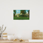 Buiten Uitzicht van het Marshallhuis Poster (Keuken)