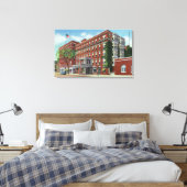 Buiten Uitzicht van het Nelson House Canvas Afdruk (Insitu (Slaapkamer))