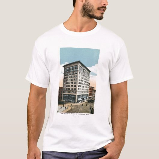 Buiten Uitzicht van het New Park Building T-shirt (Voorkant)
