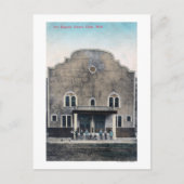 Buiten Uitzicht van het New Ridgeway Theater Briefkaart (Voorkant)