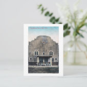 Buiten Uitzicht van het New Ridgeway Theater Briefkaart (Staand voorkant)