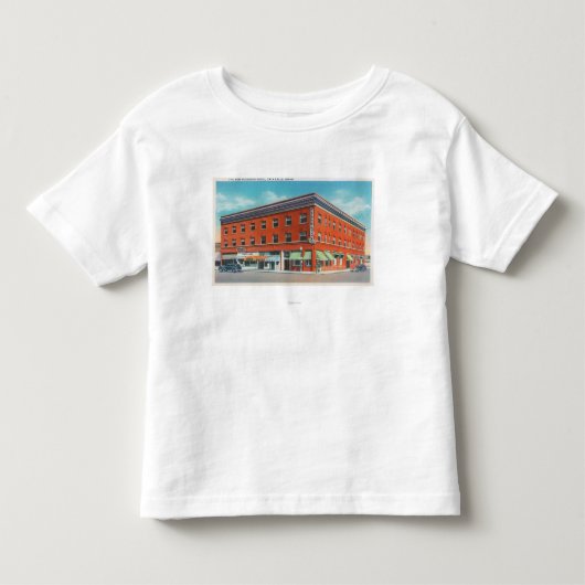 Buiten Uitzicht van het New Rogerson Hotel Kinder Shirts (Voorkant)