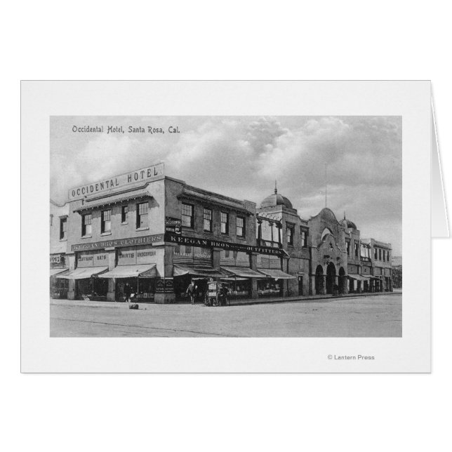 Buiten Uitzicht van het Occidental Hotel (Voorkant Horizontaal)