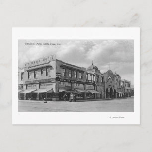 Buiten Uitzicht van het Occidental Hotel Briefkaart