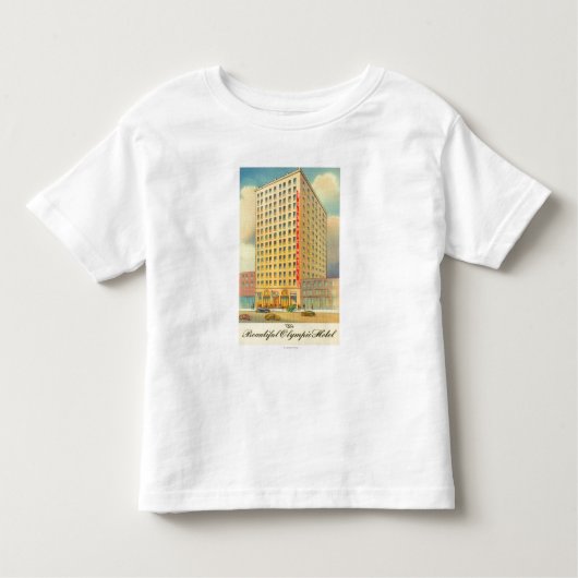 Buiten Uitzicht van het Olympisch Hotel Kinder Shirts (Voorkant)