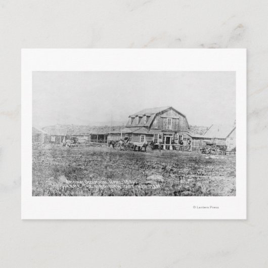 Buiten Uitzicht van het oorspronkelijke Occidental Briefkaart (Voorkant)