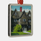 Buiten Uitzicht van het oude hekhuis Metalen Ornament (Rechts)