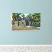 Buiten Uitzicht van het Oude Senaat Canvas Afdruk (Insitu (Houten vloer))