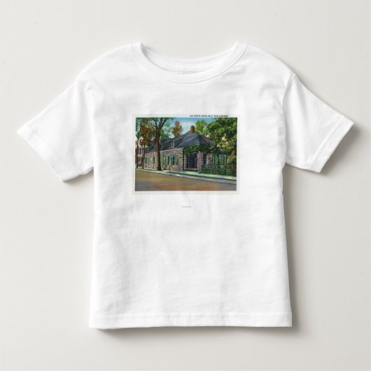 Buiten Uitzicht van het Oude Senaat Kinder Shirts (Voorkant)