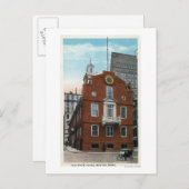 Buiten Uitzicht van het Oude Staatshuis # 2 Briefkaart (Voorkant / Achterkant)