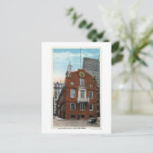 Buiten Uitzicht van het Oude Staatshuis # 2 Briefkaart (Staand voorkant)