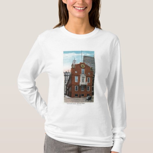 Buiten Uitzicht van het Oude Staatshuis # 2 T-shirt (Voorkant)