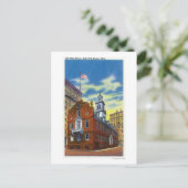 Buiten Uitzicht van het Oude Staatshuis Briefkaart (Staand voorkant)