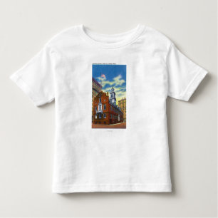 Buiten Uitzicht van het Oude Staatshuis Kinder Shirts