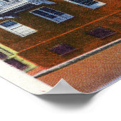 Buiten Uitzicht van het Oude Staatshuis Poster (Hoek)